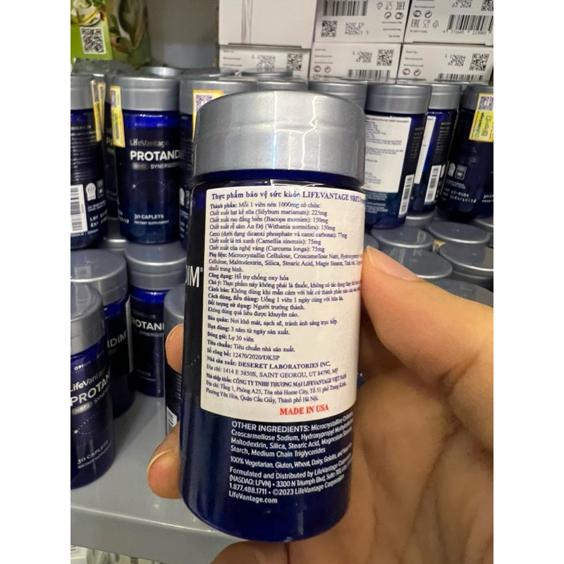 Viên uống Protandim Nrf2 giúp trẻ hóa đẹp da và tăng sức đề kháng.