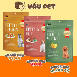Bánh thưởng cho chó Smartheart Dog treat 100g - Đồ ăn cho chó Vẩu Pet Shop