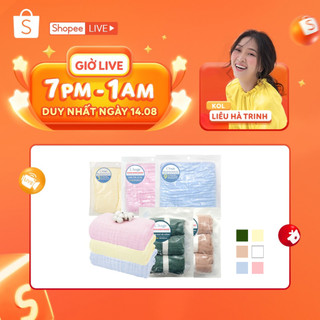 L'Ange Khăn vải bông cho bé nhiều size và màu - Khăn tắm/Khăn quấn/Khăn sữa/Chăn đắp
