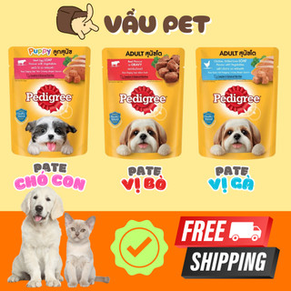 Pate Cho Chó Pedigree - Pate Chó Dạng Sốt Nhuyễn Vẩu Pet Shop