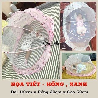 Màn chụp tự bung cho bé ngủ chống muỗi tiện dụng ⚡LOẠI 1⚡mùng chụp trẻ em gấp gọn cao cấp Kiều Phi