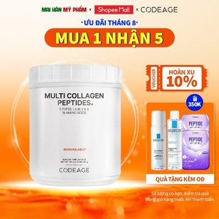 Bột collagen tổng hợp trẻ hóa da CodeAge Multi Collagen 567g - Mai Hân Mỹ Phẩm