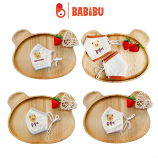 Khẩu trang xô muslin, khẩu trang dễ thương cho bé từ 0 - 3 tuổi