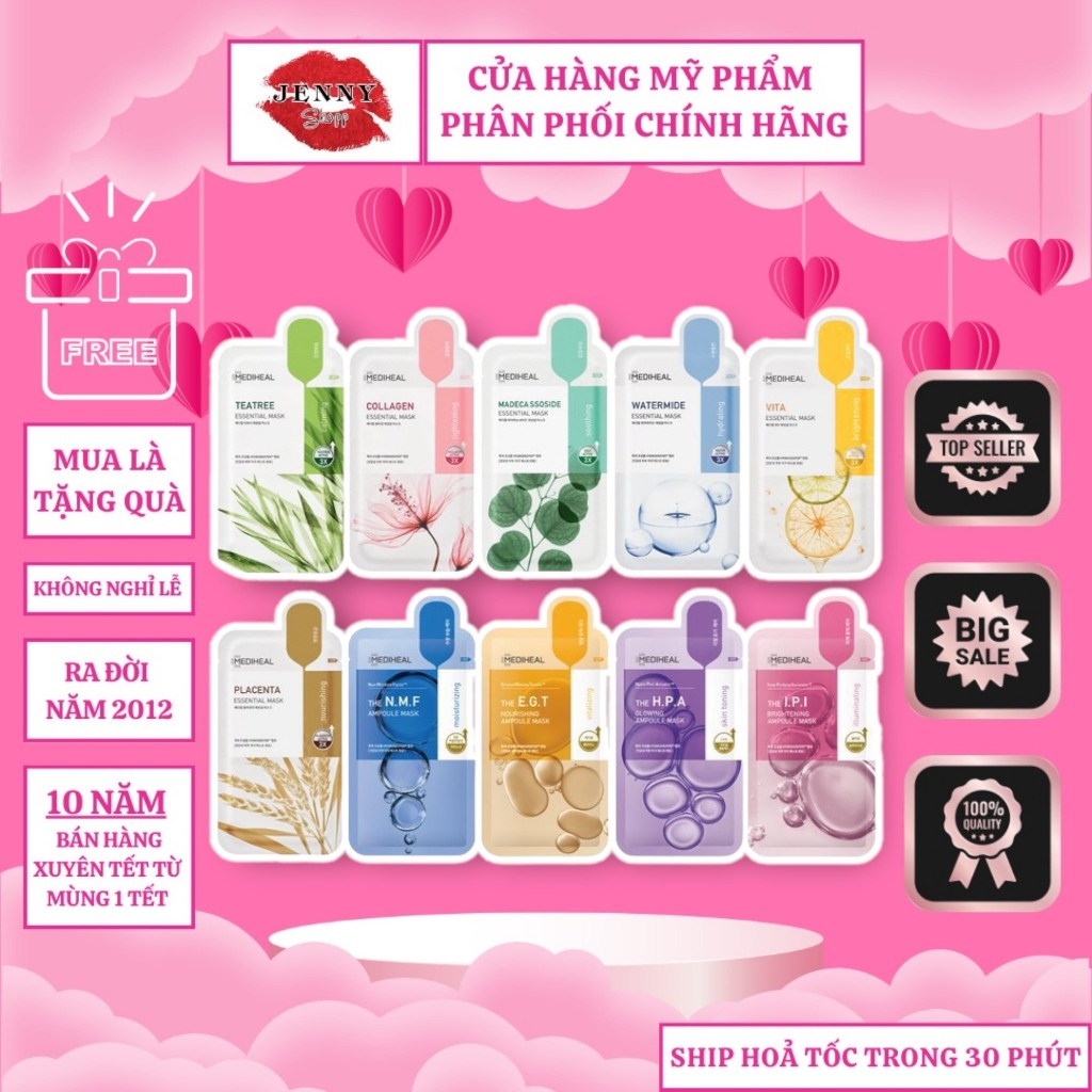 Mặt Nạ Giấy Mediheal Essential Mask