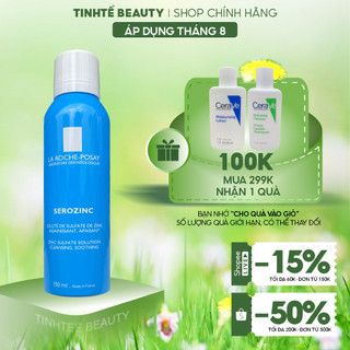 Xịt khoáng giúp làm sạch và làm dịu da La Roche Posay Serozinc 150ml