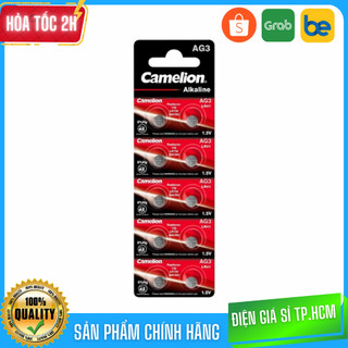 Pin đồng hồ AG3/LR41 Camelion Alkaline 1.5V - Hàng chính hãng