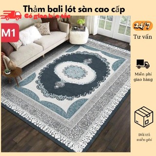 Thảm trải sàn bali 5D cao cấp, thảm bali trải sàn phòng khách 2m3×1m6, thảm lót phòng ngủ