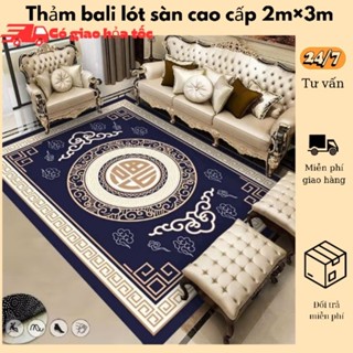 Thảm bali kt 2m×3m nỉ nhung thảm trải sàn bali 5D cao cấp thảm bali trải sàn phòng khách.thảm phòng ngủ