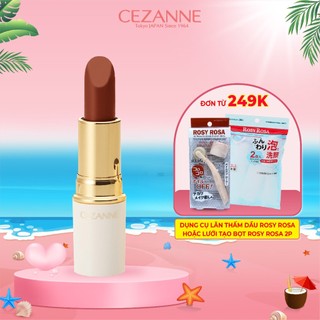 Son thỏi lì Cezanne Lasting Lip Color N Nhật Bản mềm mịn lâu trôi 3.9g - màu 407