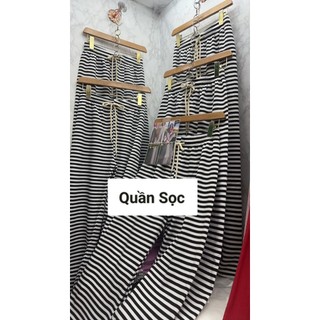 Có FREE Và BIG SIZE- QUẦN LEGGING SỌC Thái