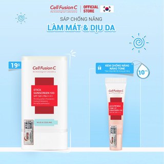 Sáp Chống Nắng Dạng Thỏi Cho Mọi Loại Da Cell Fusion C Stick Sunscreen 100 SPF50+/ PA++++ (19g)