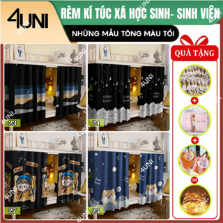 Màn che KTX, màn che gác xép, giường tầng 4UNI mẫu mới 2024