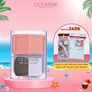 Phấn má hồng bắt sáng Cezanne Cheek & Highlight Nhật Bản 4g