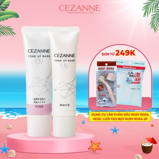 Kem lót chống nắng cezanne uv tone up base nâng tone spf 50 pa++++ 30g