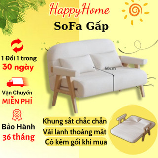 (FREESHIP) Sofa Phòng Khách, Ghế Sofa Văn Phòng, Sofa Giường Thông Minh Happy_Home Chịu Tải 900kg