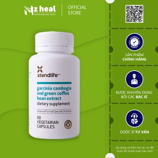 Viên Uống Giảm Cân Xtend-life Garcinia Cambogia & Green Coffee Bean - Nzheal