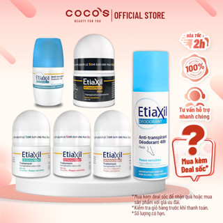Lăn Khử Mùi Etiaxil Detranspirant Traitement RollOn, lăn Etiaxil, Xịt Khử Mùi Chân Ngăn Mùi (15ml/50ml)