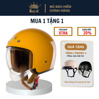 Mũ Bảo Hiểm Royal 3/4 Kính Âm M139 Chính Hãng, Nón Bảo Hiểm 3/4 Royal Bảo Hành 12 Tháng Hợp Nam Nữ