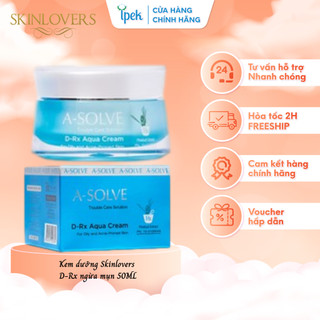 Kem dưỡng đặc biệt dành cho da dầu và da mụn Skinlovers A-SOLVE 50ml