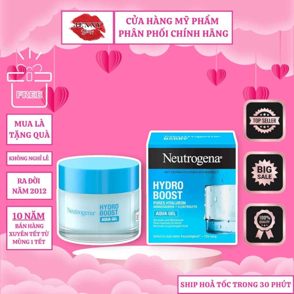 Kem Dưỡng Ẩm Dạng Gel Neutrogena Hydro Boost Aqua/Water Gel