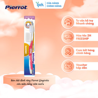 Bàn chải đánh răng siêu mềm chống viêm nướu Pierrot Gingivitis