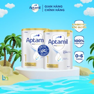 Combo 2 hộp sữa Aptamil Profutura Úc số 1 cho bé từ 0 - 6 tháng tuổi 900g
