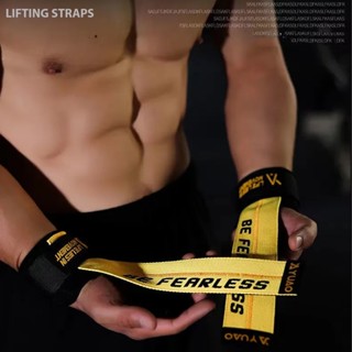   BLF Dây kéo lưng lifting straps quấn cổ tay tập nâng tạ đẩy tạ tập gym nam nữ be fearless 