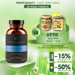 Viên uống chống tia cực tím trẻ hóa toàn diện, giảm nám da Image Skincare Hush & Hush Time Capsule (60 viên)