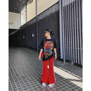 Có FREE Và BIG SIZE- QUẦN LEGGING SỌC Thái
