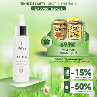 Serum kiểm soát các sắc tố đen trên da, làm mờ các vết thâm sạm Image Skincare ILUMA Intense Brightening Serum 27ml