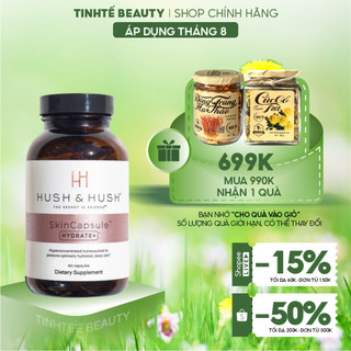 Viên uống cấp ẩm da Image Skincare Hush & Hush Skin Capsule HYDRATE + 60 viên