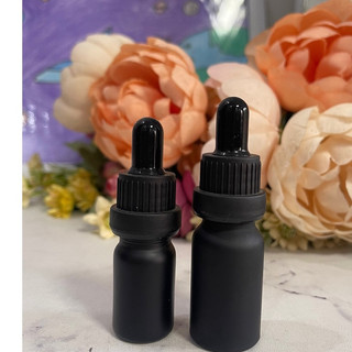 Chai thủy tinh đựng serum, chai thủy tinh đen lỳ 5ml 10ml 20ml đầu bóp