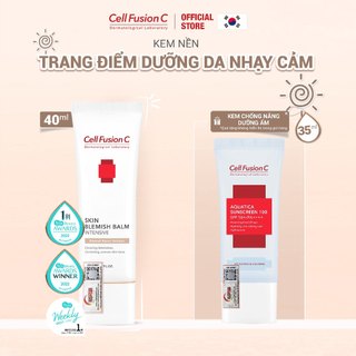 Kem Nền Trang Điểm Dưỡng Cho Da Nhạy Cảm Cell Fusion C Skin Blemish Balm Intensive