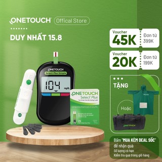 Bộ máy đo đường huyết OneTouch Select Plus Simple