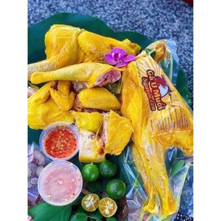 [Hỏa Tốc HCM] Gà ủ muối hoa tiêu nguyên con không đầu thịt chắc , da giòn (kèm rau ,sốt chấm siêu ngon) - CÚ ĐÊM STORE