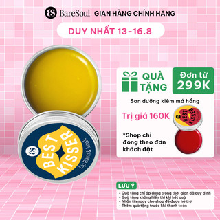 Mặt nạ ngủ cho môi kiêm son dưỡng Baresoul Best Kisser Lip Balm & Mask 10g