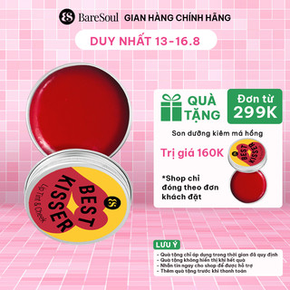 Son dưỡng có màu kiêm má hồng giúp làm hồng môi và má tự nhiên BareSoul Lip Tint & Cheek 10g