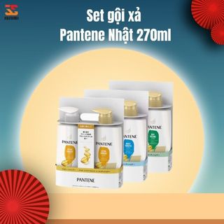 Set gội xả dưỡng tóc pantene pro-v hàng nhật