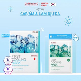 Mặt Nạ Cấp Ẩm Và Làm Dịu Da Khẩn Cấp Cell Fusion C First Cooling Mask