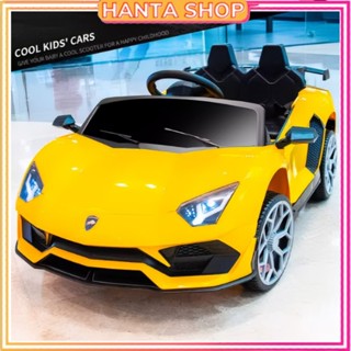  Xe ô tô Điện Trẻ Em Lamborghini Aventador 918 Ghế Da Bánh Cao Su 4 Động Cơ Xe cho 1 bé dưới 5 tuổi 