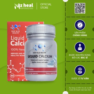 [Hỏa tốc] Viên Bổ Sung Canxi Deep Blue Health Liquid Calcium (60V)