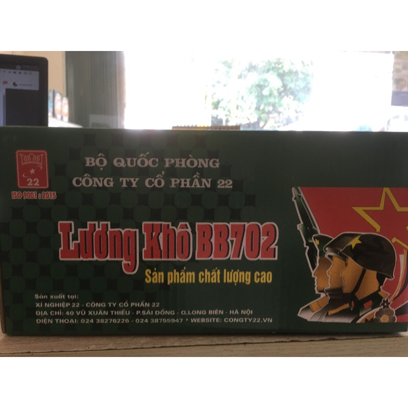 Lương khô BB702 thùng 4,2kg