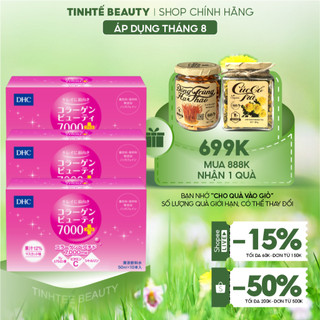 [Mua để nhận quà] Liệu trình 1 tháng DHC Nhật Bản trẻ hóa, sáng da Collagen và Vitamin C
