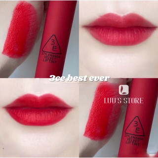 Son 3C..EE Velvet #Best Ever - Đỏ Thuần