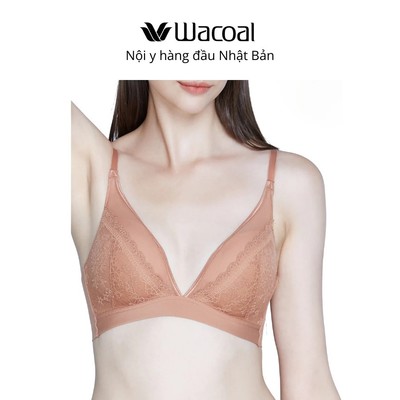 Áo lót Wacoal IWB5X70 Eco Beauty không gọng, mút mỏng 1cm nâng nhẹ thoải mái khoét sâu deep V - WB5X70