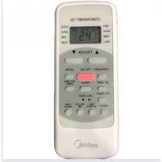 Remote máy lạnh midea - điều khiển điều hòa midea