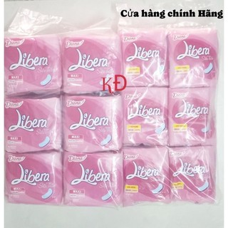 lốc 6 gói băng vệ sinh Libera siêu thấm không cánh