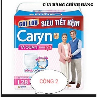 Bỉm/Tã quần người lớn Caryn đủ size (hàng cộng miêng)