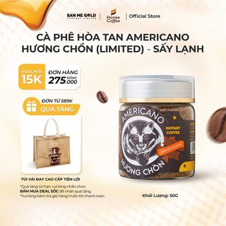 Cà phê sấy lạnh hương chồn americano cà phê chồn hòa tan sấy lạnh ban me gold - honee coffee