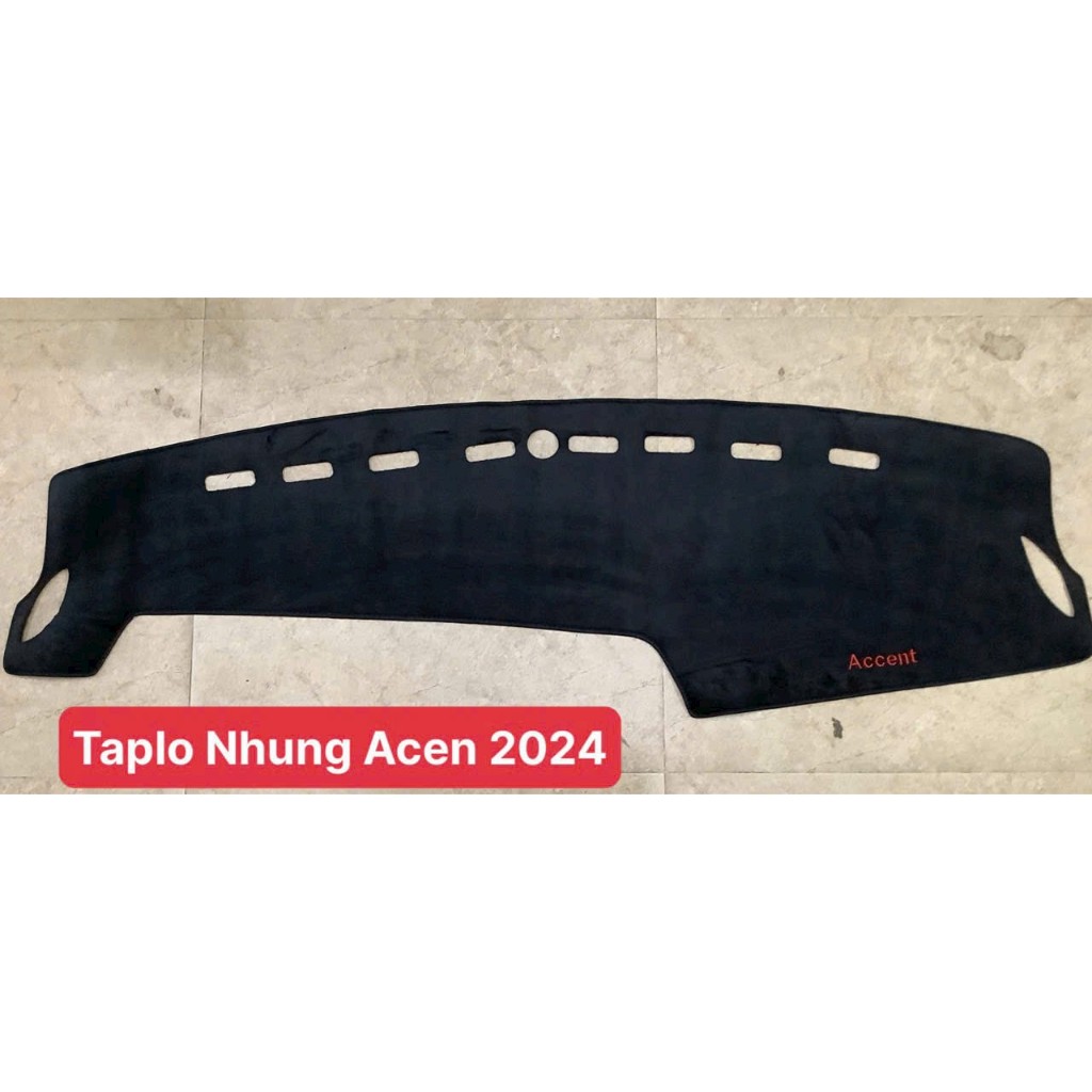 Thảm nhung chống nóng taplo xe Hyundai Accent 2024